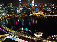 from the top of Marina Bay Sands