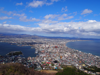 函館山から
